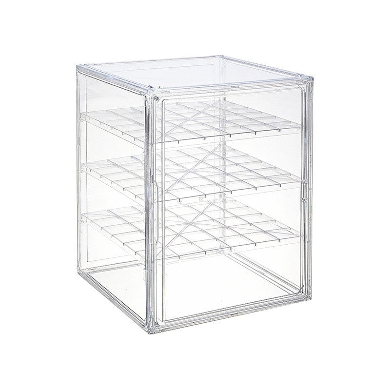 Shopclassyshop Acrylic Labubu Doll plush toy storage display box angel stackable doll dust-proof