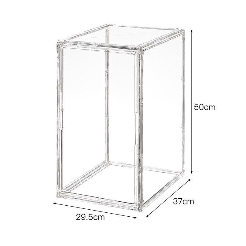 Shopclassyshop Acrylic Display Case Popmart Display Box Fit Mega Molly 400% Labubu Large Storage Box