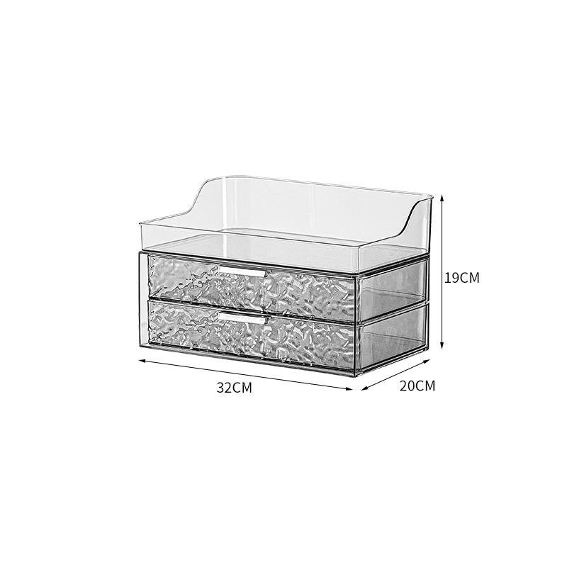 Shopclassyshop cosmetics organizer storage box home dormitory large capacity dressing table skin care product storage