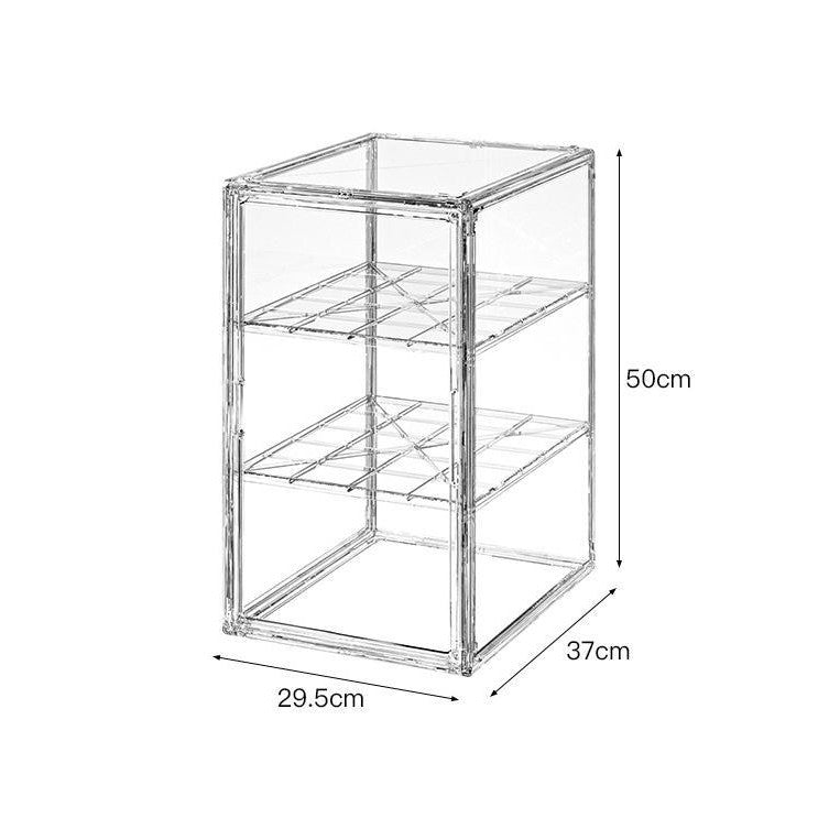 Shopclassyshop Acrylic Display Case Popmart Display Box Fit Mega Molly 400% Labubu Large Storage Box