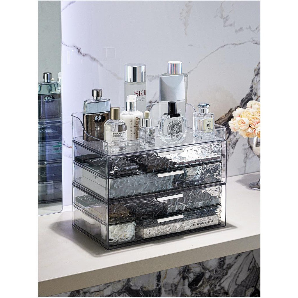 Shopclassyshop cosmetics organizer storage box home dormitory large capacity dressing table skin care product storage