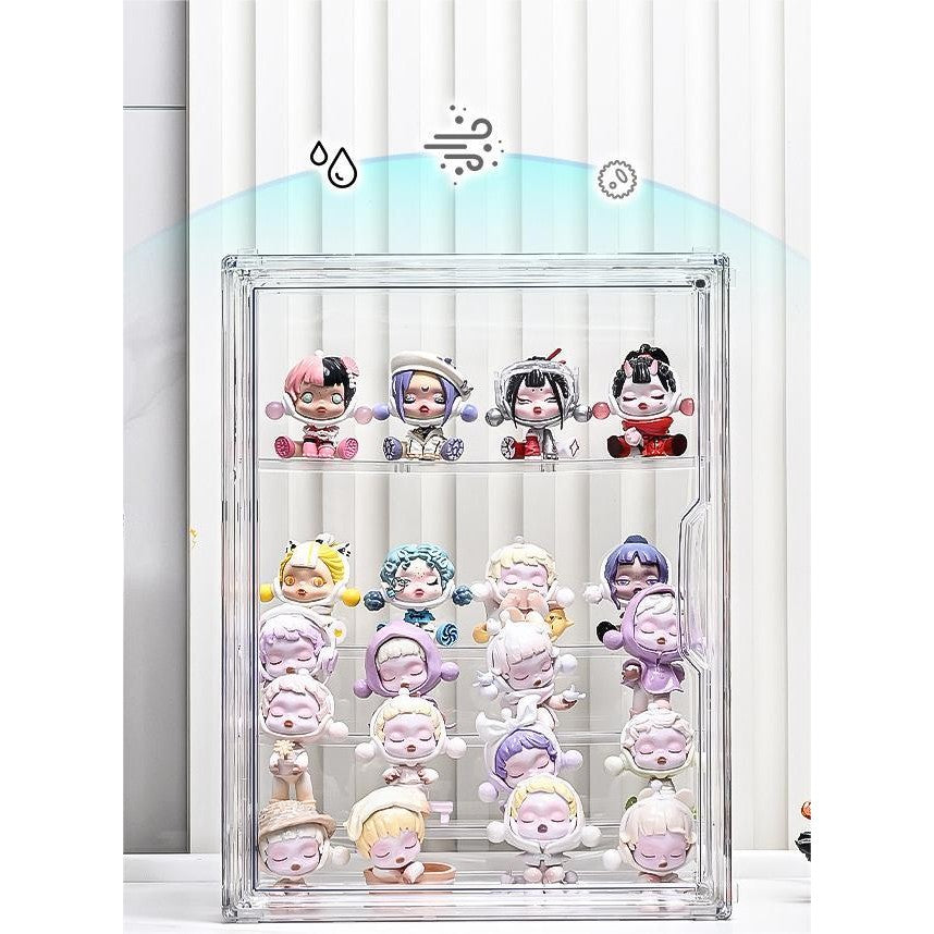Shopclassyshop Transparent Acrylic Stand blind storage display box acrylic ornaments storage box figure display cabinet