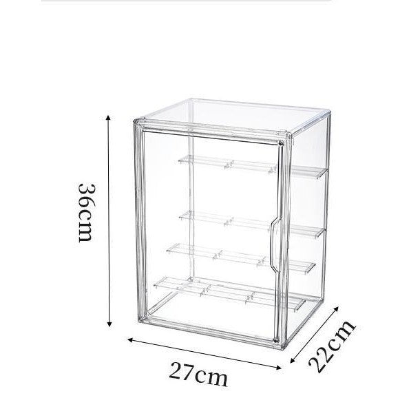 Shopclassyshop Transparent Acrylic Stand blind storage display box acrylic ornaments storage box figure display cabinet