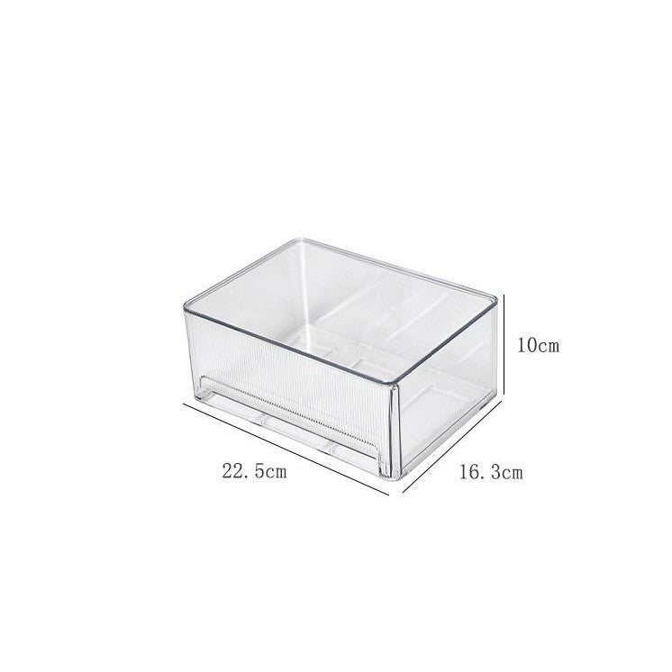 Shopclassyshop Desktop cosmetics drawer organizer storage box high-end luxury dustproof table stackable drawer