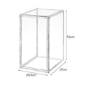 Shopclassyshop Acrylic Display Case Popmart Display Box Fit Mega Molly 400% Labubu Large Storage Box