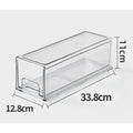 Shopclassyshop Acrylic large Refrigerator for vegetables and fruits stackable drawer fridge organizer storage box