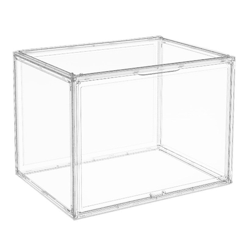 Shopclassyshop Acrylic Labubu Doll plush toy storage display box angel stackable doll dust-proof