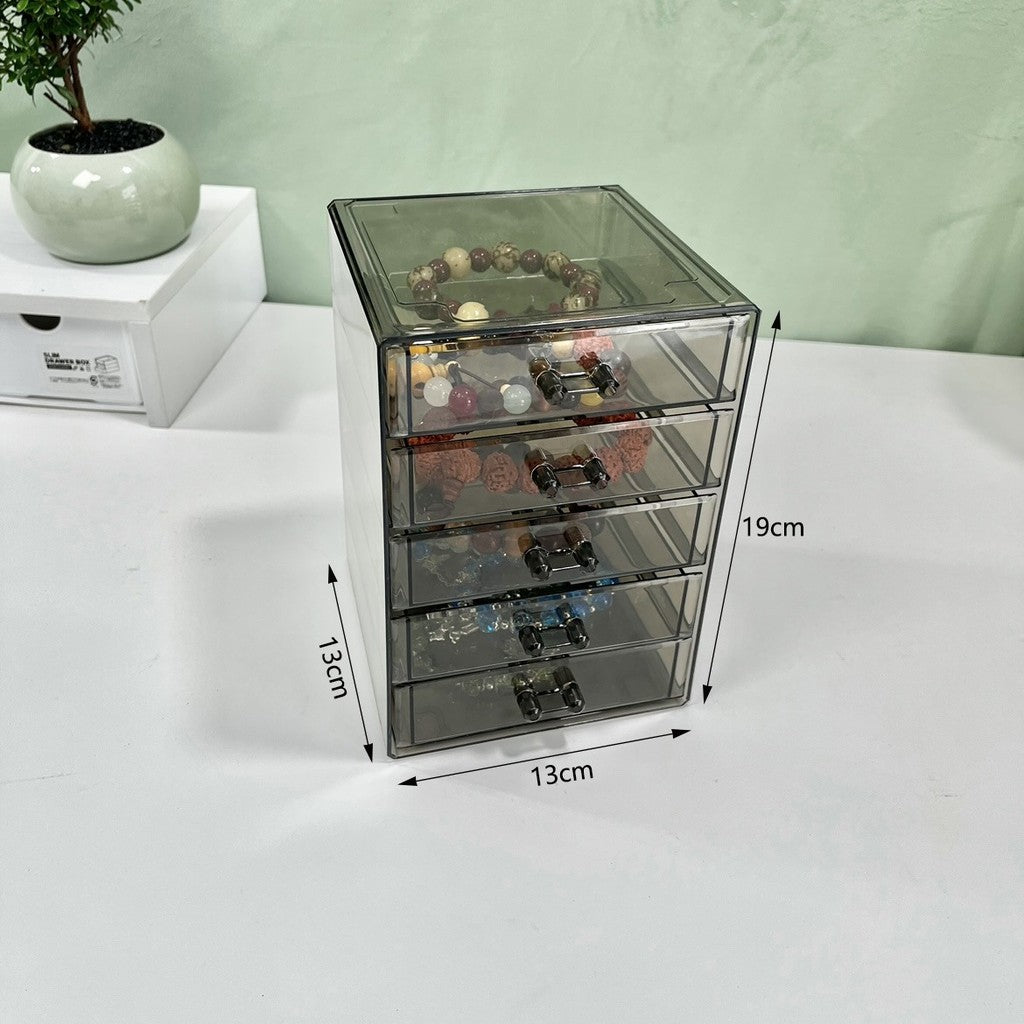 Shopclassyshop PET  MIINI Cute Drawers for Jewelry Organizer Display Bracelets Storage Box Multi-drawer