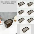 ShopClassyshop 7 layer PET drawer velvet storage box jewelry organizer necklace earrings ring display rack
