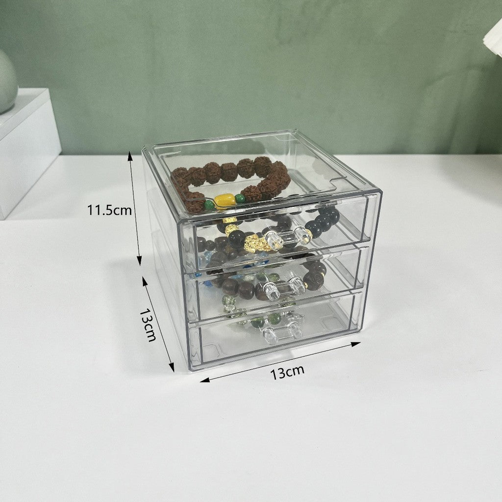 Shopclassyshop PET  MIINI Cute Drawers for Jewelry Organizer Display Bracelets Storage Box Multi-drawer
