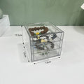Shopclassyshop PET  MIINI Cute Drawers for Jewelry Organizer Display Bracelets Storage Box Multi-drawer
