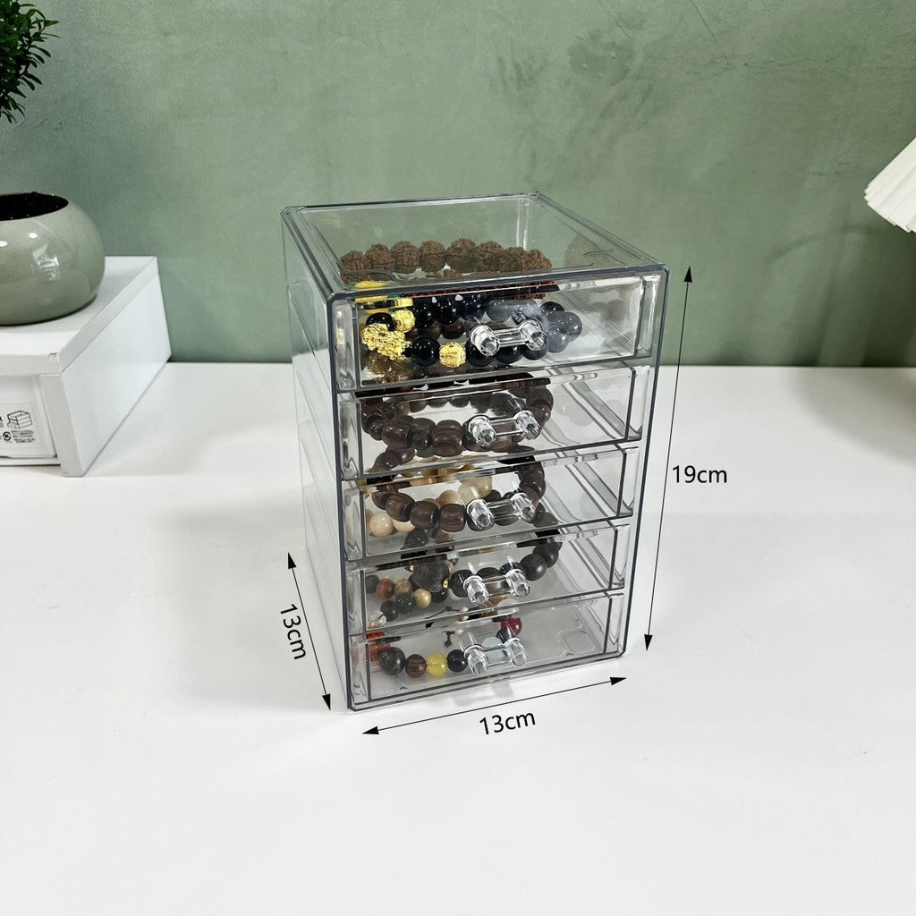 Shopclassyshop PET  MIINI Cute Drawers for Jewelry Organizer Display Bracelets Storage Box Multi-drawer