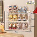 Shopclassyshop Transparent Acrylic Wall-Mounted  Multi-Layer Blind Box Storage Display Rack Figures display Storage Rack