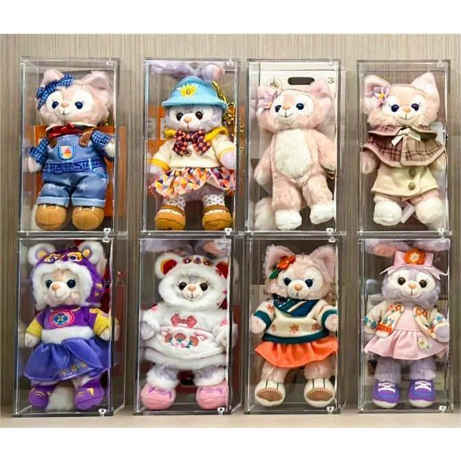 Shopclassyshop Transparent Doll Storage Box for Stella Lou and Lina Bell Plush Toys and Figurines Display