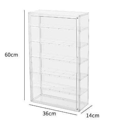 Shopclassyshop 60CM Extra Big Wall-mounted stackable Popmart Display Box Toys Pop Mart Doll Figures Storage Box Hanging