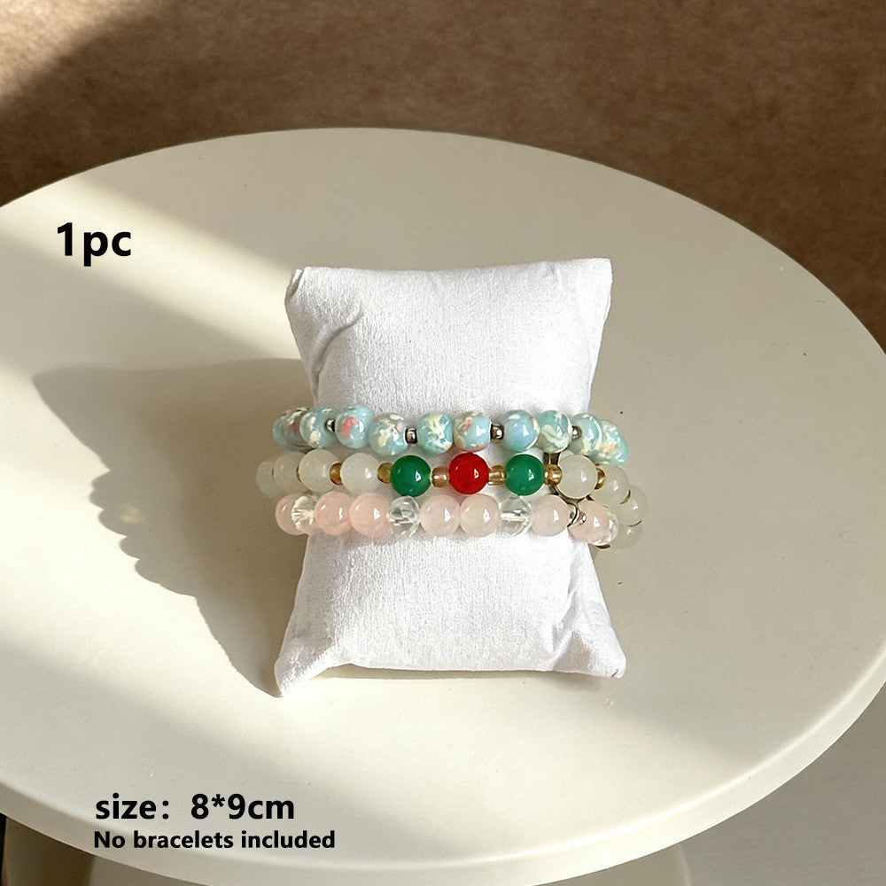 Shopclassyshop Dust-proof crystal bracelet box bracelet Organizer display watch storage jewelry box bangle storage