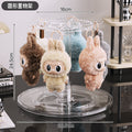 Shopclassyshop Full Clear Rotating Hanging stand to fit your pendent labubu clear acrylic stand