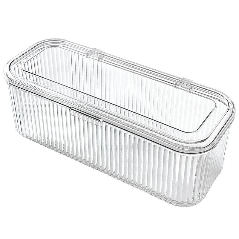 shopclassyshop Hair Clip Organizer Storage Box Hair Rope Hair Ties Transparent Children Portable Child Women Organizer