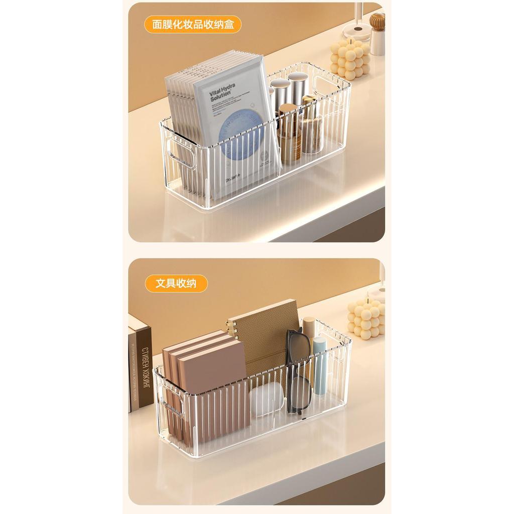 Shopclassyshop Clear Phone Case Organizer Large Capacity Desktop Makeup Holder for Desk Storage Organizer
