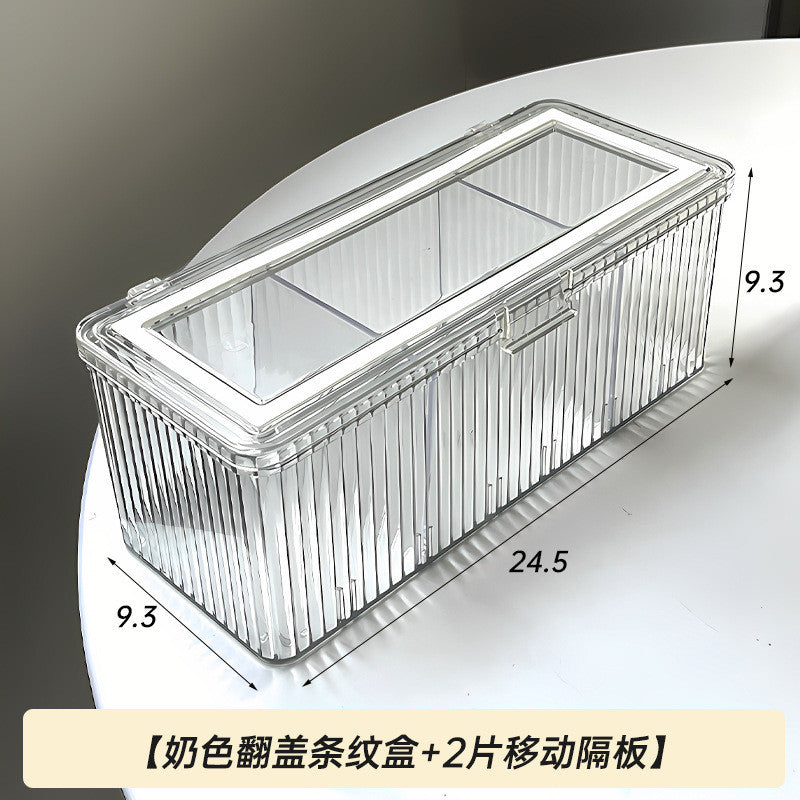 Shopclassyshop Tea Bag Organizer Container Storage Box Stackable 3in1 coffee Transparent Disposable Coffee Food Kitchen