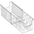 Shopclassyshop Belt Organizer PET Belt Storage Box Clear Belt Container Display Holder for Closet Tie Bow Tie Jewelry