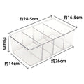 Shopclassy Coverless + compartment Storage Box Tea Bag Container Coffee Organizer Display Rack Desktop Organizer