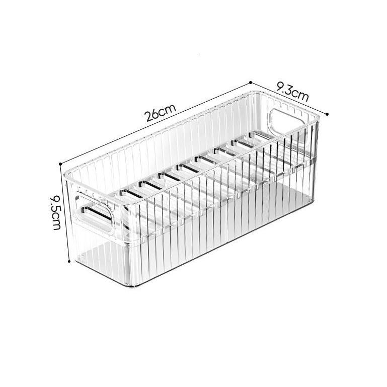 Shopclassyshop Clear Phone Case Organizer Large Capacity Desktop Makeup Holder for Desk Storage Organizer