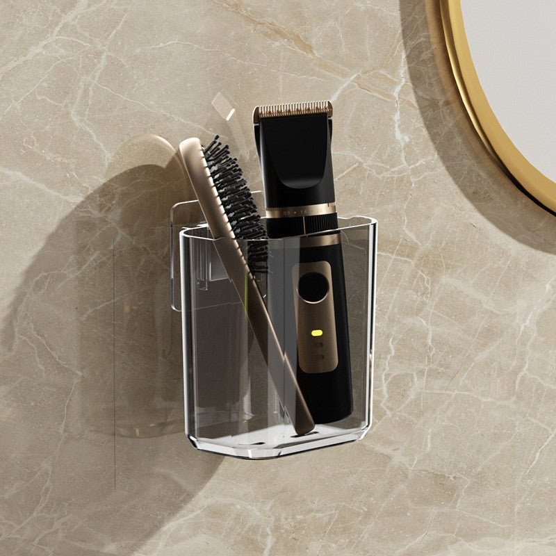 Shopclassyshop Wall Mount Toothbrush Holder Storage Rack Toothpaste Holder Shelf Toothbrush Cup Mouthwash Cup