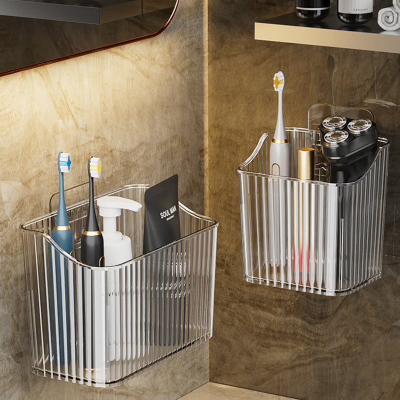 Shopclassyshop Wall Mount Toothbrush Holder Storage Rack Bathroom Cleasing Shaver Holders Hanging Stand