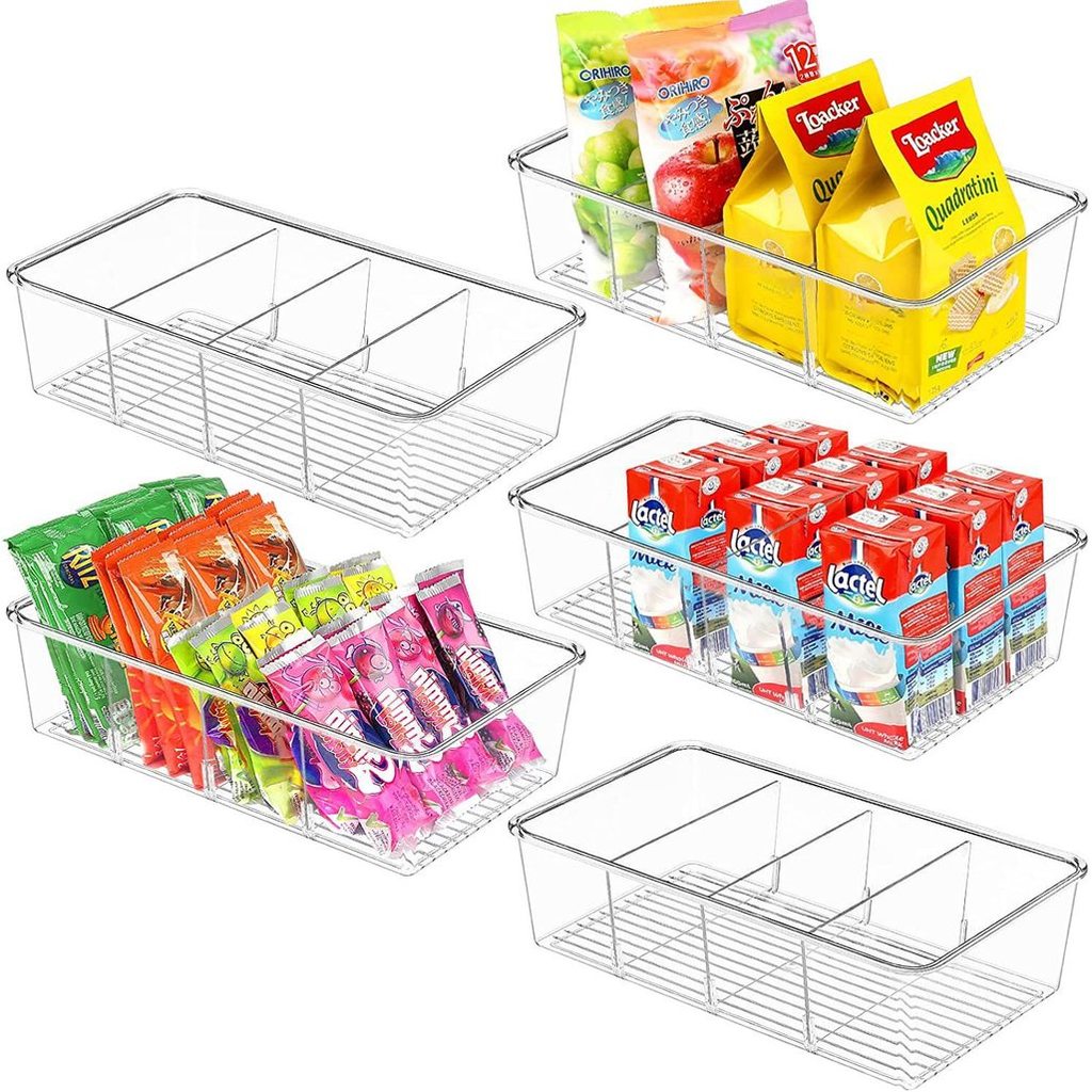 shopclassyshop Coverless with compartment cosmetics and skincare products Storage Box Desktop Organizer