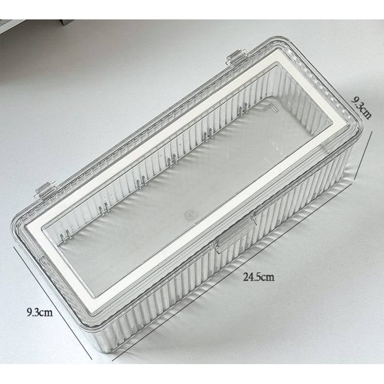 Shopclassyshop Tea Bag Organizer Container Storage Box Stackable 3in1 coffee Transparent Disposable Coffee Food Kitchen