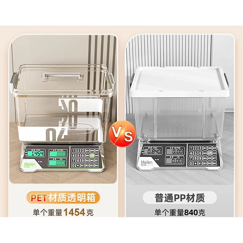 Shopclassyshop PET AIR Tight Storage Box with Handle Snacks Toys Storage pet food medicine storage Thickened