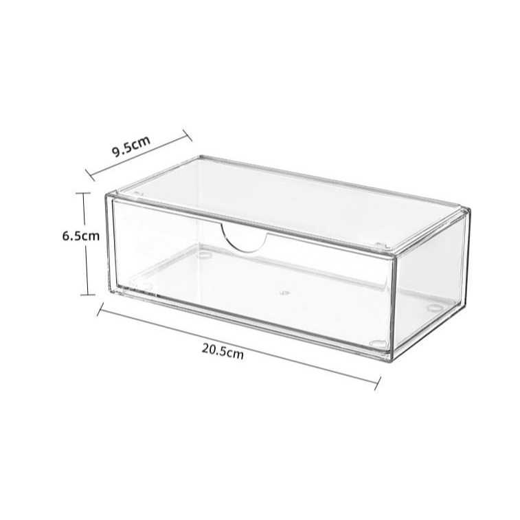 Shopclassyshop Acrylic sunglasses spectacles storage display box case fits 4 acrylic transparent clear dustproof