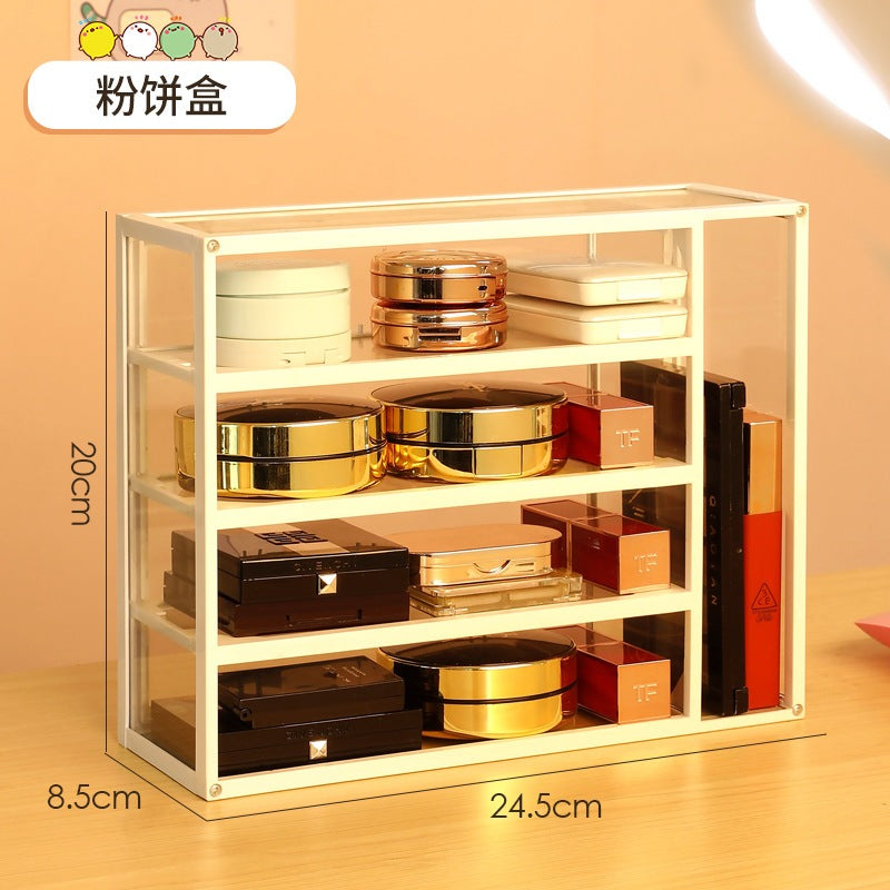 ShopClassyshop Glass Brush Storage Box Eyebrow Pencil Cosmetic Drawer Makeup Organiser Jewelry