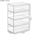 Shopclassy Organizer Storage disposable Contact Lenses/glasses box multi-layer drawer acrylic sunglasses