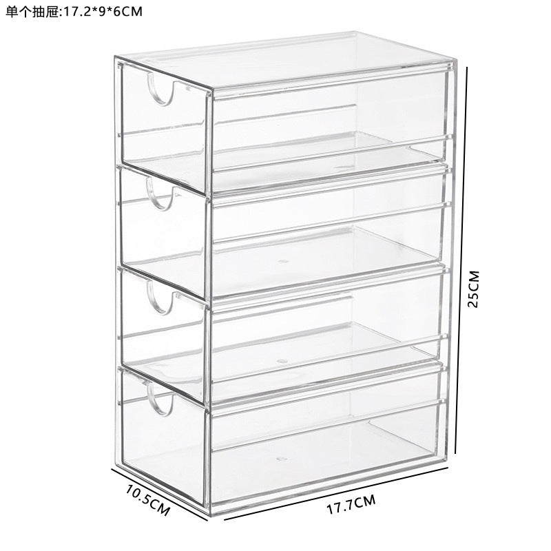 Shopclassy Organizer Storage disposable Contact Lenses/glasses box multi-layer drawer acrylic sunglasses