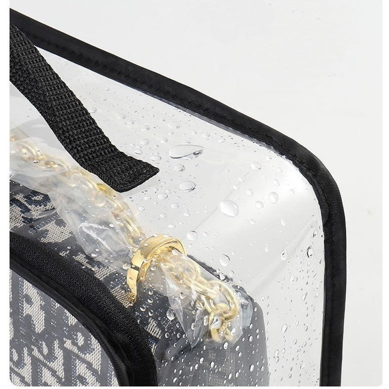 Shopclassyshop Transparent high-value large-capacity waterproof travel storage bag Bag protector pvc