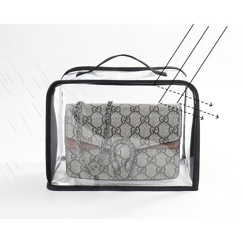 Shopclassyshop Transparent high-value large-capacity waterproof travel storage bag Bag protector pvc
