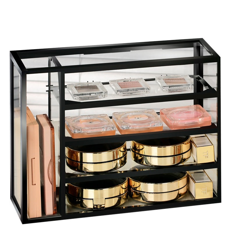 ShopClassyshop Glass Brush Storage Box Eyebrow Pencil Cosmetic Drawer Makeup Organiser Jewelry