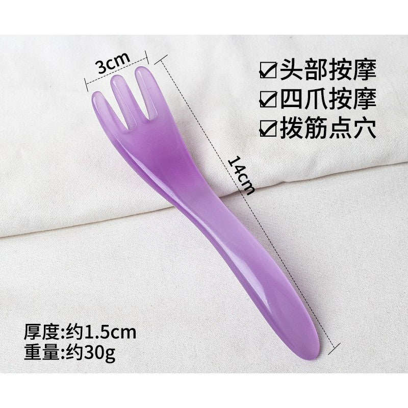 Five-claw head massager meridian massage comb, whole body point acupoints, scratching head