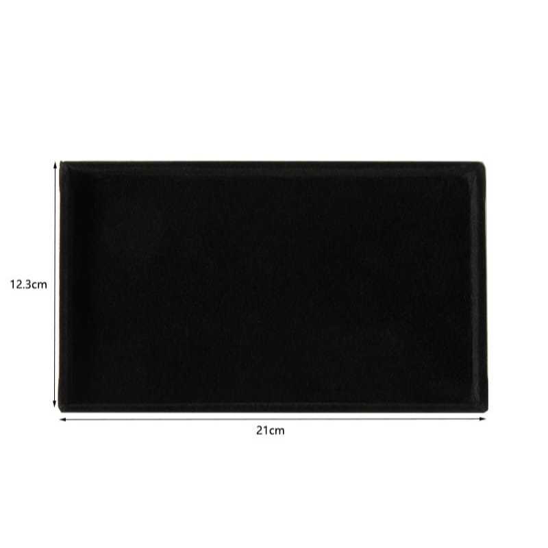 Shopclassyshop 18 Compartment Jewelry Box Velvet Ring Earrings Empty Plate Display Tray customize