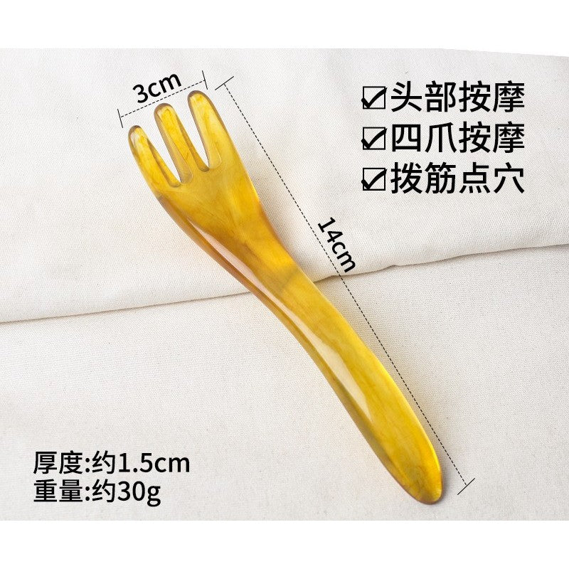 Five-claw head massager meridian massage comb, whole body point acupoints, scratching head