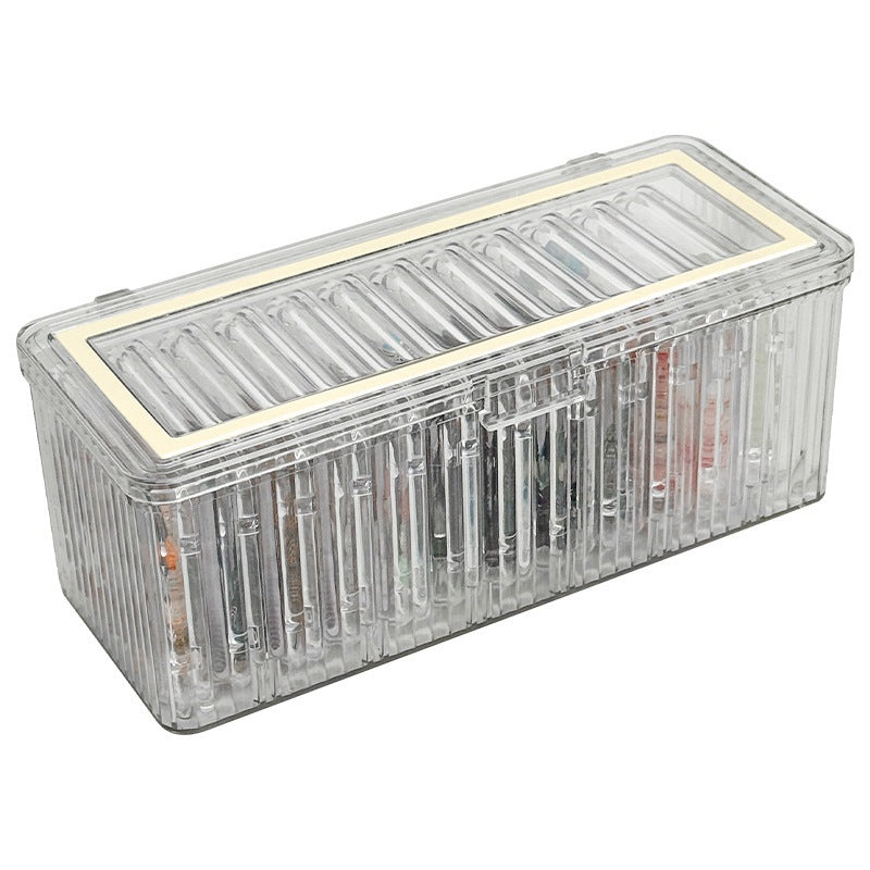 Shopclassyshop Transparent acrylic jewelry crystal Bracelet Box organizer storage anti-oxidation