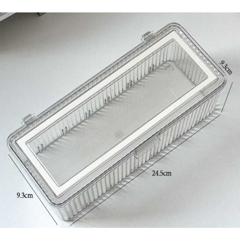 Shopclassyshop Transparent acrylic jewelry crystal Bracelet Box organizer storage anti-oxidation
