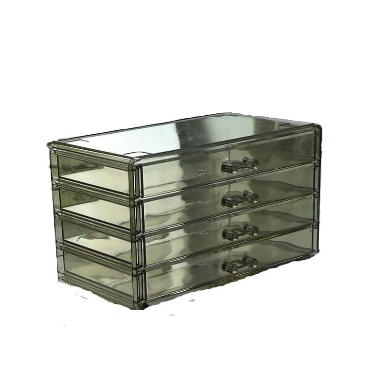 Shop Classy Acrylic cosmetics storage box Jewelry drawer-type organizer cabinet desktop storage rack