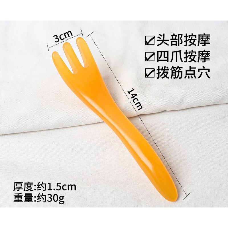 Five-claw head massager meridian massage comb, whole body point acupoints, scratching head