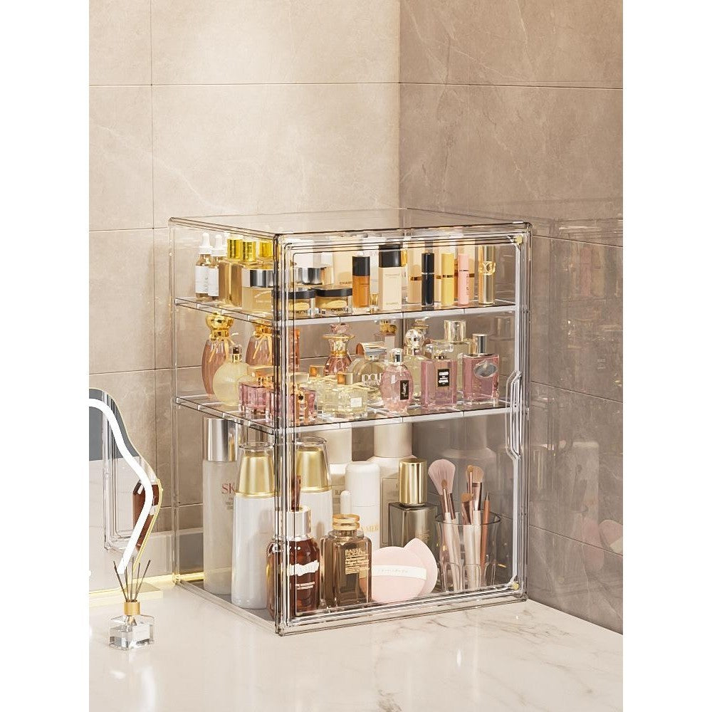 Shopclassyshop acrylic storage box for ladies handbag Collectable Bag box display magnetic suction luxury dust-proof