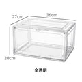 Shopclassyshop shoe/Bag Box stackable acrylic pro magnetic handbags display cabinet dust-proof stackable
