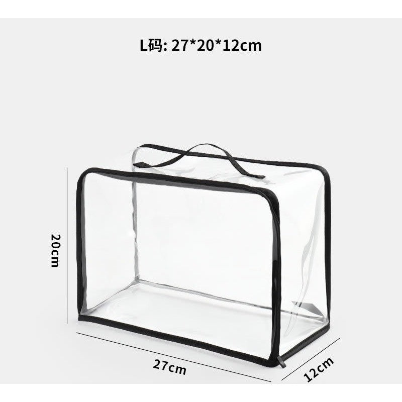 Shopclassyshop Transparent high-value large-capacity waterproof travel storage bag Bag protector pvc