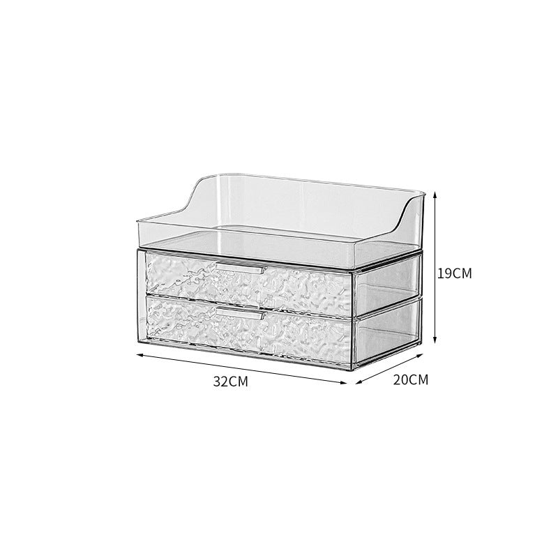 Shopclassyshop cosmetics storage box dust-proof home dormitory large capacity dressing table skin care product storage